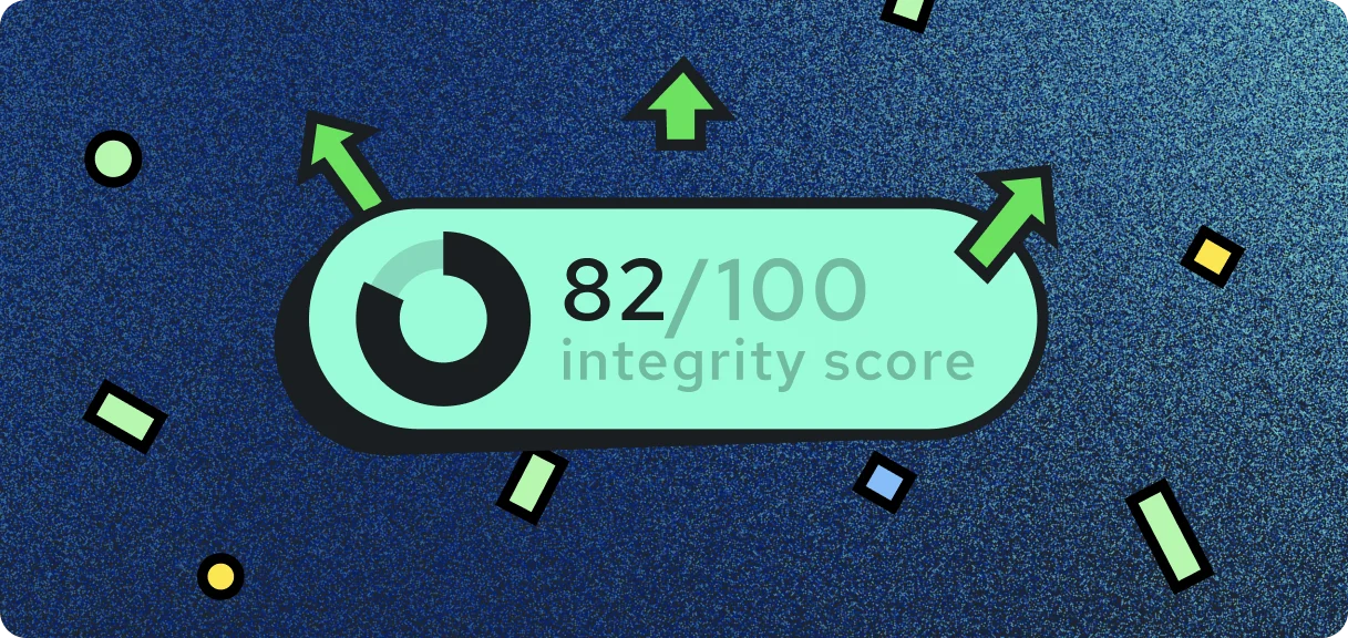 Microsoft 365 Integrity Score illustration